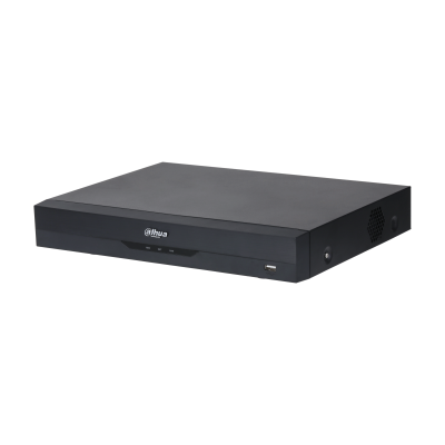 Grabadora de video digital Penta-brid 5M-N/1080P Mini 1U 1HDD WizSense de 16 canales