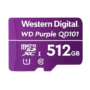 Micro SD 512GB para video vigilancia purple
